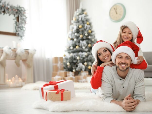 Świąteczna sesja rodzinna