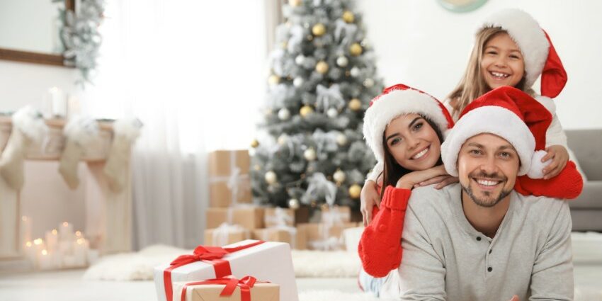 Świąteczna sesja rodzinna